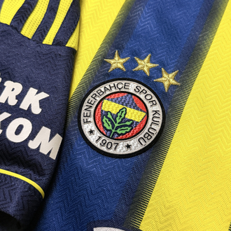Orijinal Lisanslı 11/12 Sezonu Fenerbahçe Çubuklu Forması L beden