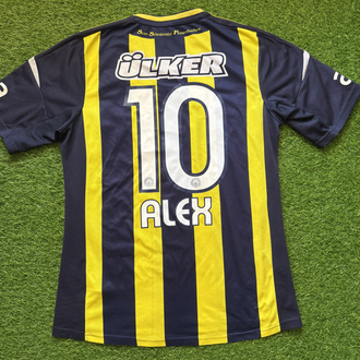 Orijinal 12/13 Sezonu Alex de Souza Islak İmzalı M beden