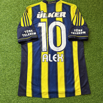 Orijinal 11/12 Sezonu Alex de Souza Islak İmzalı Fenerbahçe M beden