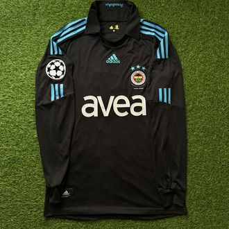 Orijinal 08/09 Sezonu Volkan Demirel Maçta Giydiği Islak İmzalı Fenerbahçe Forması M beden