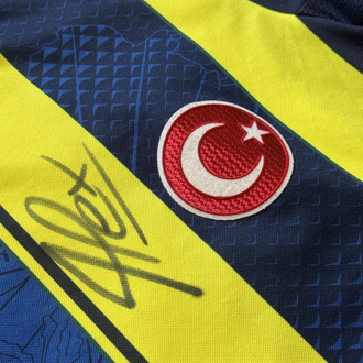 Orijinal 12/13 Sezonu Alex de Souza Islak İmzalı M beden