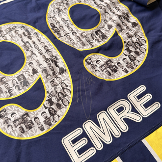 Orijinal 22/23 Sezonu Emre Mor Maçta Giydiği Islak İmzalı Fenerbahçe Forması M beden