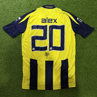 Orijinal 07/08 Sezonu Alex de Souza Islak İmzalı Fenerbahçe Forması S-M beden