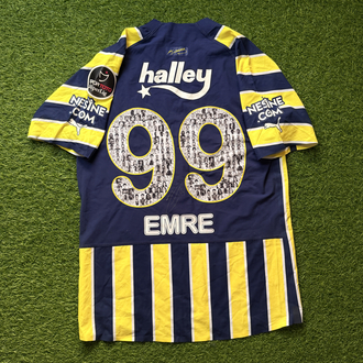 Orijinal 22/23 Sezonu Emre Mor Maçta Giydiği Islak İmzalı Fenerbahçe Forması M beden