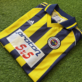 Orijinal 99/00 Sezonu Fenerbahçe Proton Çubuklu Forma XL beden