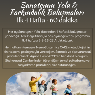 Sanatçının Yolu & Farkındalık Pratikleri: İlk 4 Hafta 
