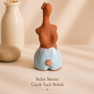 Elsiz Tanrıçalar (El Yapımı Kırmızı Çamur Seramik Obje)