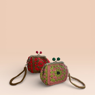 Granny square çanta/cüzdan