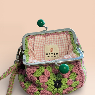 Granny square çanta/cüzdan