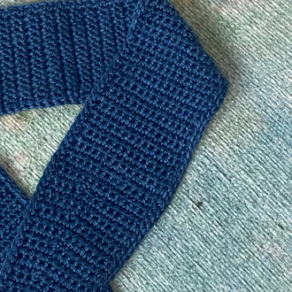 El yapımı kroşe mini atkı bandana