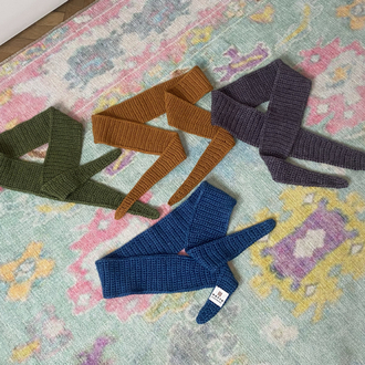 El yapımı kroşe mini atkı bandana