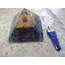 Beautiful and Powerful Large Lapis Lazuli Orgonite Pyramid with copper spirals,Reiki and Chakra Heal