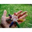 Seven Chakra Energy Generator, Natural Gemstone Crystal Conical Pyramid Reiki Healing