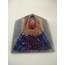 Beautiful and Powerful Large Lapis Lazuli Orgonite Pyramid with copper spirals,Reiki and Chakra Heal