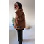 Teddy Biker Mont Koyu Kahve