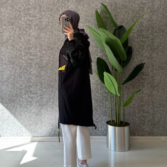 FENDİ YAĞMURLUK SİYAH