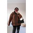 Teddy Biker Mont Koyu Kahve