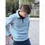 LACOSTE BEBEK MAVİSİ YARIM ZİP HODDİE