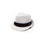 Unisex Hasır Trilby Fötr Şapka