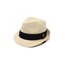 Unisex Hasır Trilby Fötr Şapka