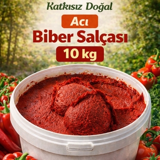 10 KG ACI BİBER SALÇASI