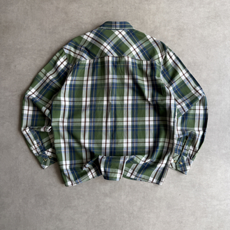 (XL) Orijinal Mustang Vintage Ekoseli Gömlek