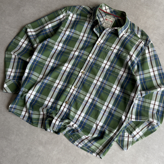 (XL) Orijinal Mustang Vintage Ekoseli Gömlek
