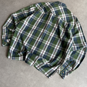 (XL) Orijinal Mustang Vintage Ekoseli Gömlek