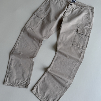 (W36) Orijinal Helly Hansen Kargo Bej Pantolon 