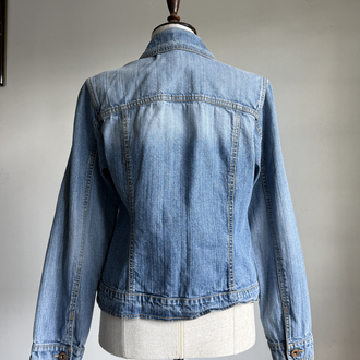 Jeanstar Vintage Kadın Kot Ceket