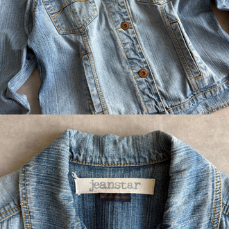 Jeanstar Vintage Kadın Kot Ceket