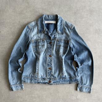 Jeanstar Vintage Kadın Kot Ceket