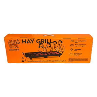 Hay Grill Gourmet Elektrikli Izgara