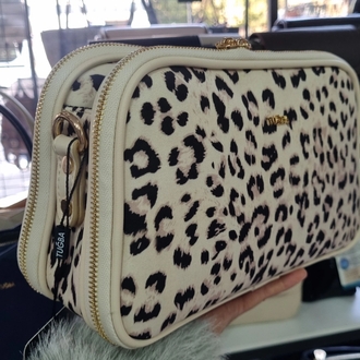 leopar çanta