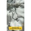 316 L İtalyan Zincirli Kalpli İnci Detaylı Silver Çelik Kolye - HMÇK-0050 || HM-03-00083-0