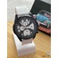 G Sport Polo Siyah Kasa ve Beyaz Slikon Kordon Erkek Kol Saati - HMES-0012 || HM-03-00107-12