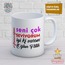 Anneler Gününe Özel Beyaz Kupa Bardak - HMK-00089-HM-01-00255-01