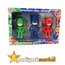 Pjmasks 3'lü Figür Set Pijamaskeliler Catboy Owlette Gekko Oyuncak Figür || HM-05-00170-01