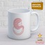 8 Mart Kadınlar Gününe Özel Beyaz Kupa Bardak - HMK00072 - HM-01-00204-01