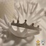 316 L Rose Zirkon Taşlı Taç Kelepçe Çelik Bileklik - HMÇB-0012 || HM-03-00100-02