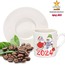 Yılbaşı Temalı Beyaz 6'lı Kahve Fincan Takımı - HMK-00024-04 - HM-01-00079-04