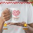 Kişiye Özel Sevgililer Günü Temalı Beyaz Kupa Bardak - HMK-00054 - HM-01-00156-01