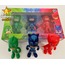Pjmasks 3'lü Figür Set Pijamaskeliler Catboy Owlette Gekko Oyuncak Figür || HM-05-00170-01