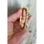316 L Çelik Gold Burgu Kelepçe Bileklik - HMÇB-0021 || HM-03-00103-02