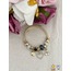 316 L Gold Leylek Sallantılı Çelik Pandora Model Bileklik - HMÇB-0028 || HM-03-00106-01