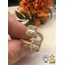 316 L 2MM Gold Zirkon Taşlı Çift Baget Çelik Yüzük - HMÇY-0007 || HM-03-00094-07
