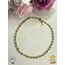 316 L Tiffany Model Gold Paslanmaz Çelik Kolye - HMÇK-0013 || HM-03-00055-01