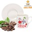 Yılbaşı Temalı Beyaz 6'lı Kahve Fincan Takımı - HMK-00022-04 - HM-01-00074-04
