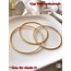 316 L Paslanmaz Tekli 7 CM Gold Ajda Çelik Bilzeik - HMÇB-0025 || HM-03-00105-01