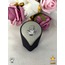 316 L 8 MM Silver Zirkon Taşlı Çapraz Ayarlanabilir Baget Yüzük - HMÇY-0002 || HM-03-00094-02